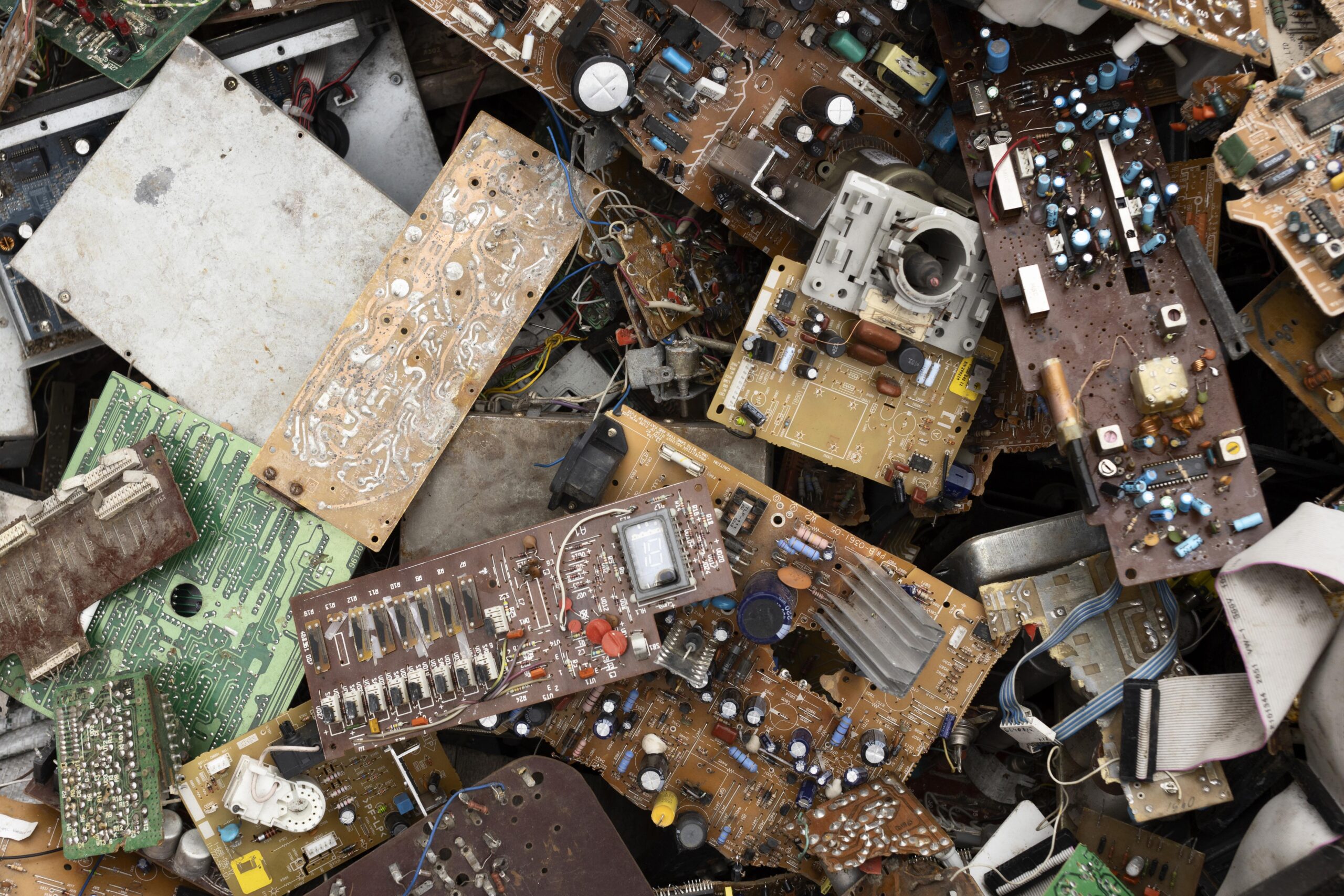 Industrial electronics and recyclable metals